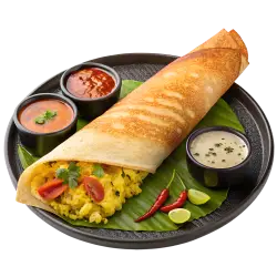 masala-dosa-with-chutneys-leaf
