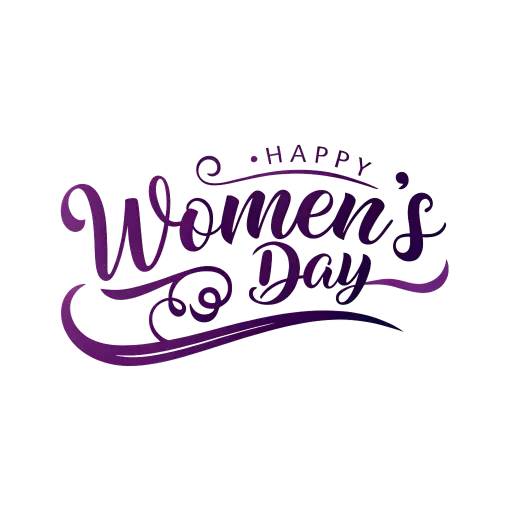 hand drawn calligraphy happy womens day